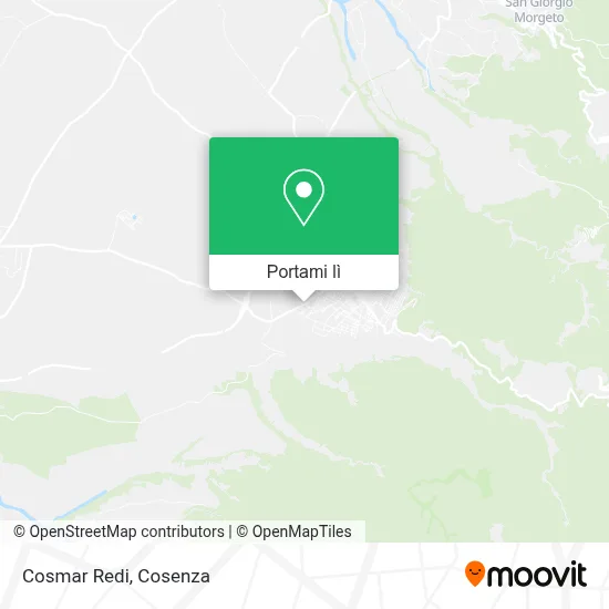 Mappa Cosmar Redi
