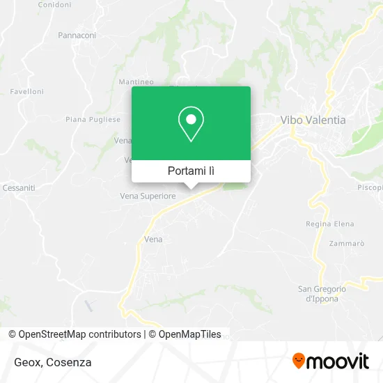 Mappa Geox