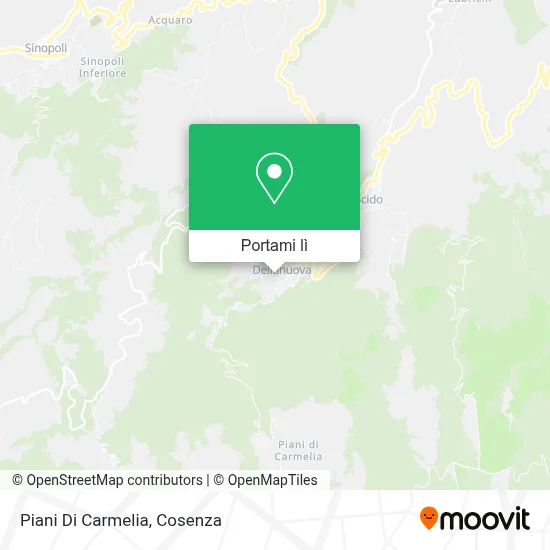 Mappa Piani Di Carmelia