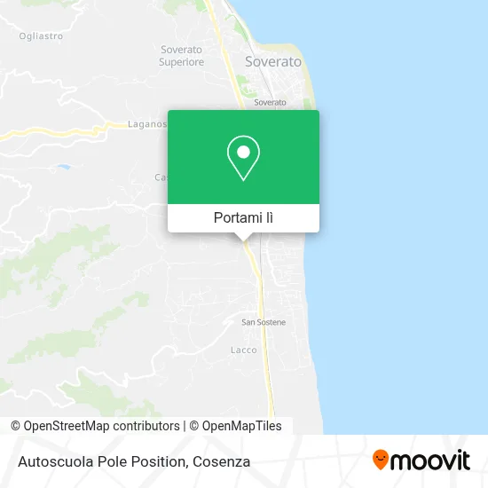 Mappa Autoscuola Pole Position