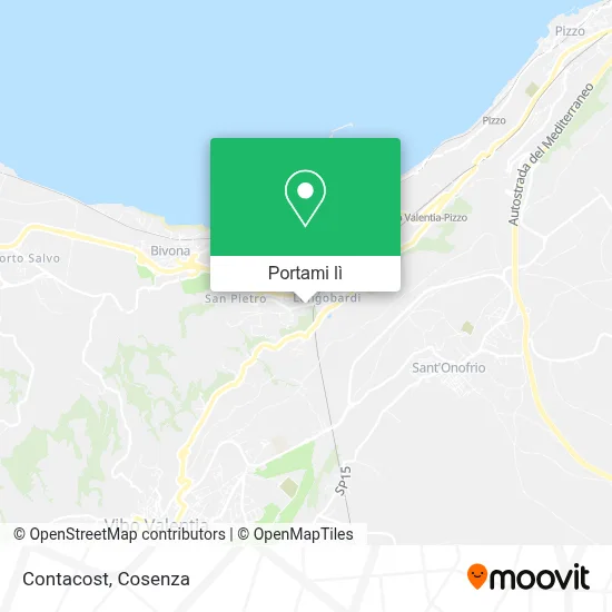 Mappa Contacost