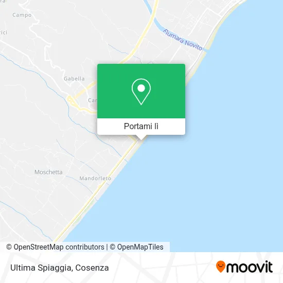 Mappa Ultima Spiaggia