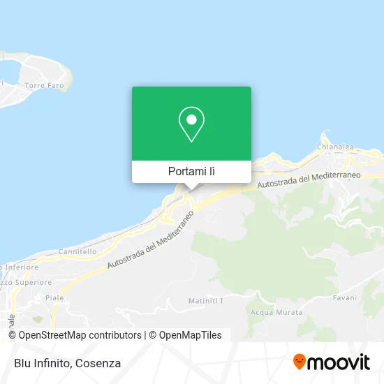 Mappa Blu Infinito
