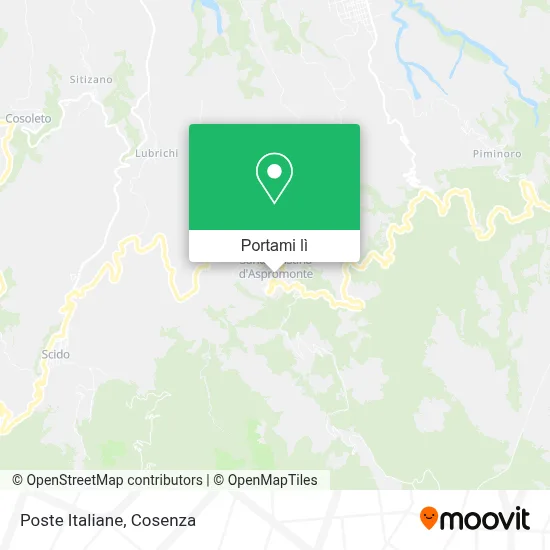 Mappa Poste Italiane