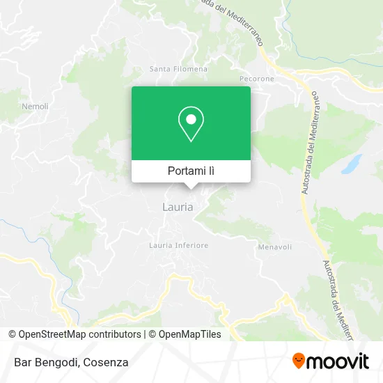 Mappa Bar Bengodi