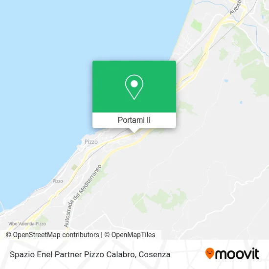 Mappa Spazio Enel Partner Pizzo Calabro