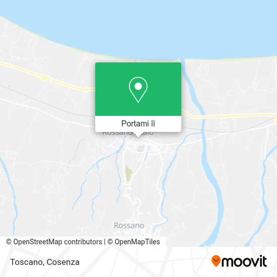 Mappa Toscano