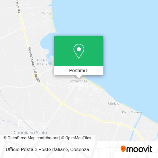 Mappa Ufficio Postale Poste Italiane