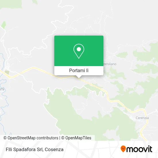 Mappa Flli Spadafora Srl