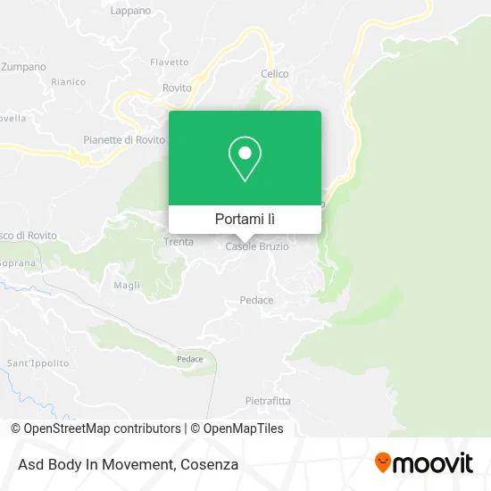 Mappa Asd Body In Movement