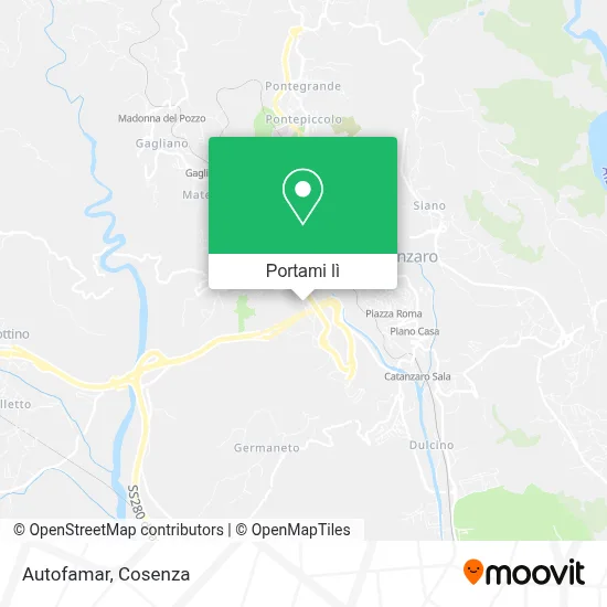 Mappa Autofamar