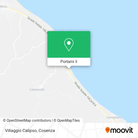Mappa Villaggio Calipso