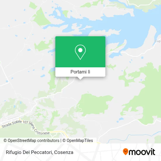 Mappa Rifugio Dei Peccatori