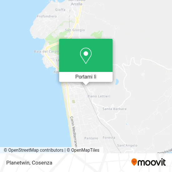 Mappa Planetwin