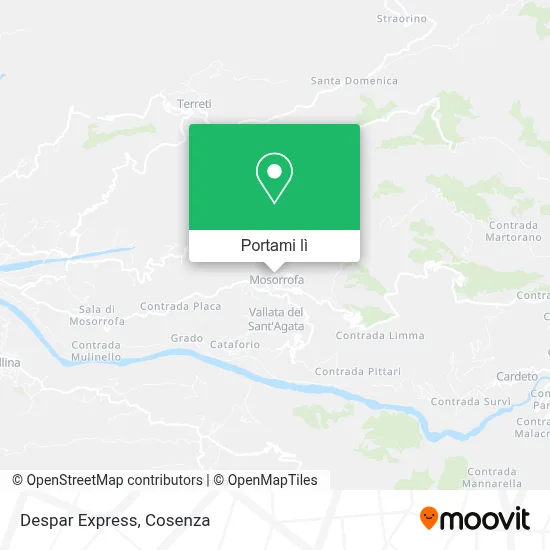 Mappa Despar Express