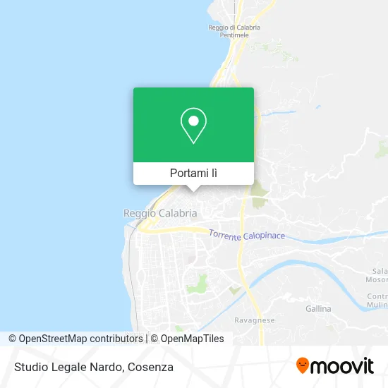 Mappa Studio Legale Nardo