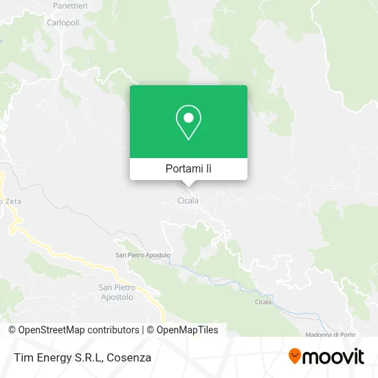 Mappa Tim Energy S.R.L
