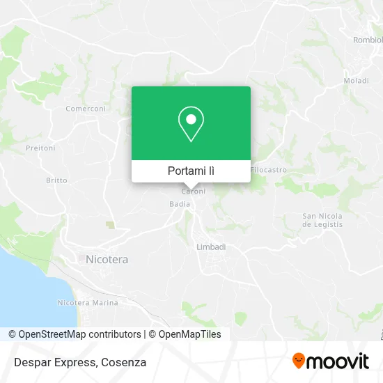 Mappa Despar Express