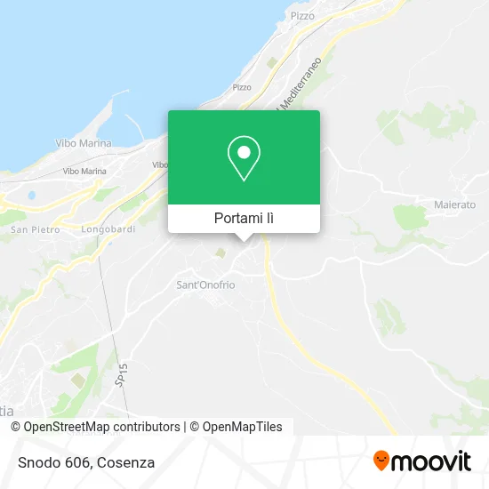 Mappa Snodo 606