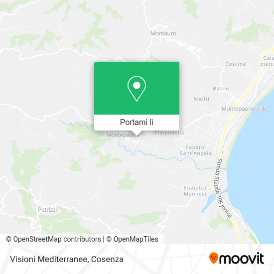 Mappa Visioni Mediterranee