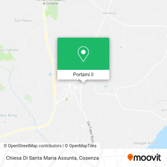 Mappa Chiesa Di Santa Maria Assunta