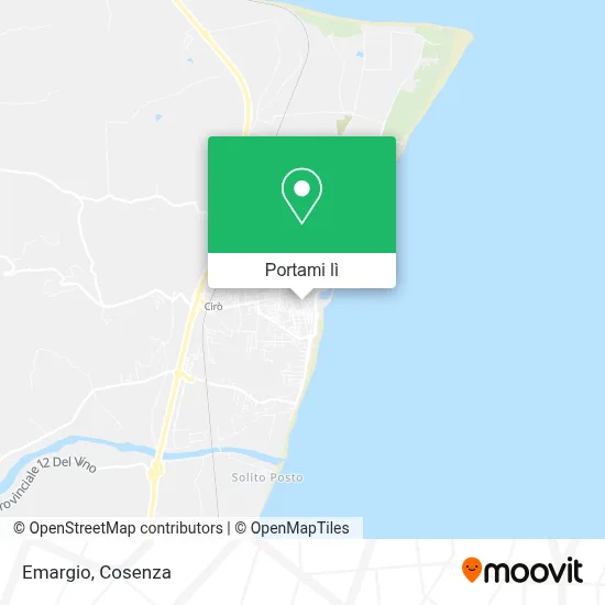 Mappa Emargio