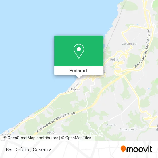 Mappa Bar Deforte