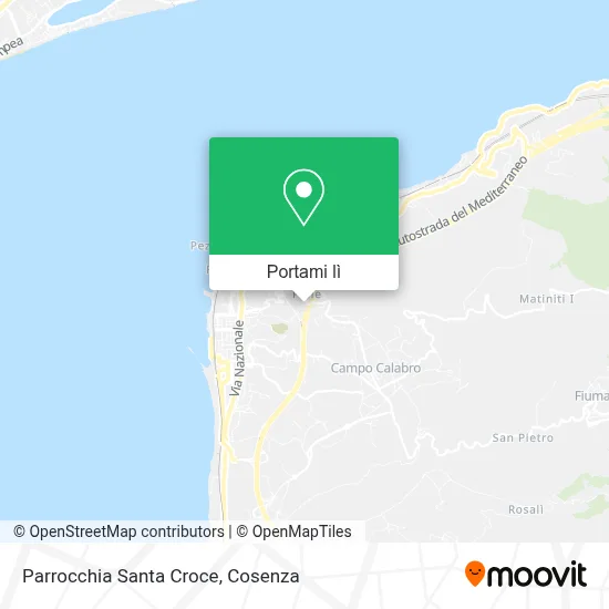 Mappa Parrocchia Santa Croce