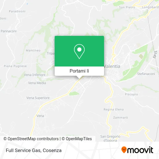 Mappa Full Service Gas