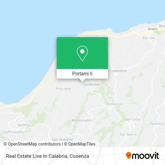 Mappa Real Estate Live In Calabria