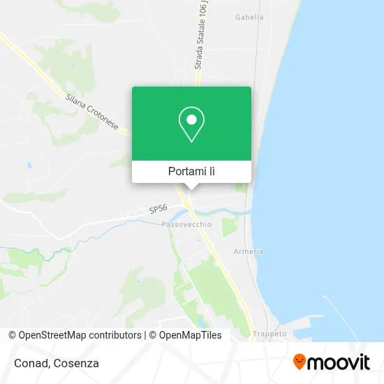 Mappa Conad