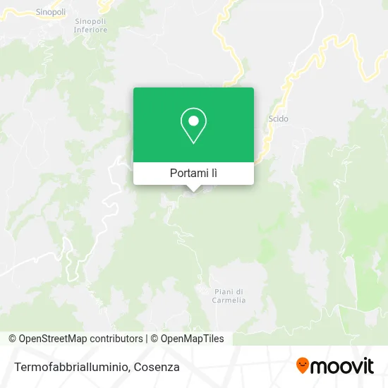 Mappa Termofabbrialluminio