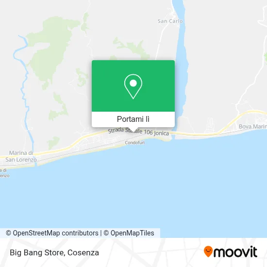 Mappa Big Bang Store