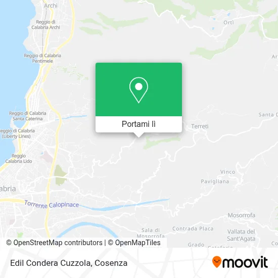 Mappa Edil Condera Cuzzola