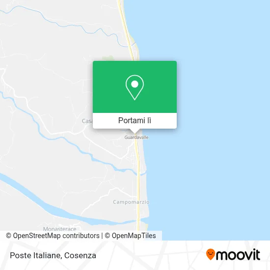 Mappa Poste Italiane