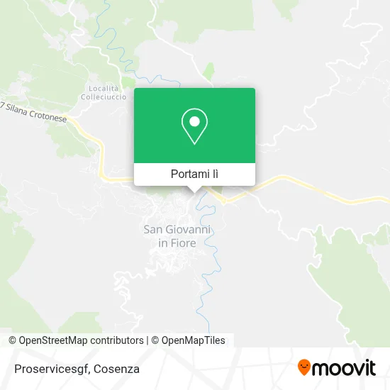 Mappa Proservicesgf
