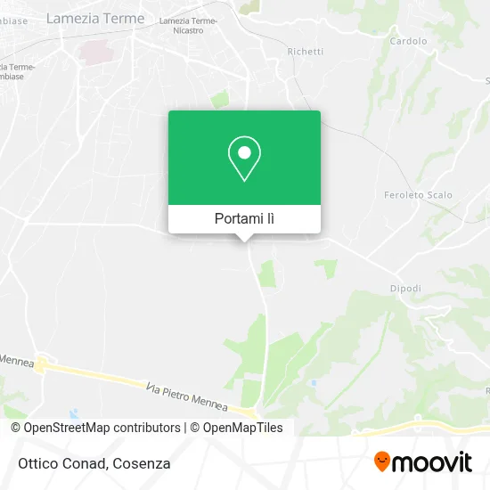 Mappa Ottico Conad