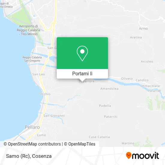 Mappa Samo (Rc)