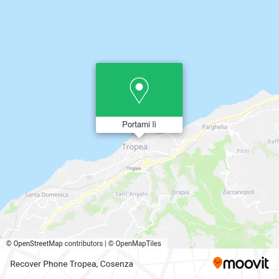 Mappa Recover Phone Tropea