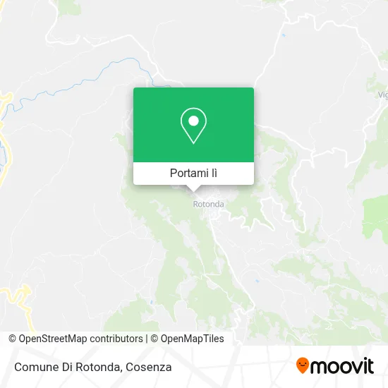 Mappa Comune Di Rotonda