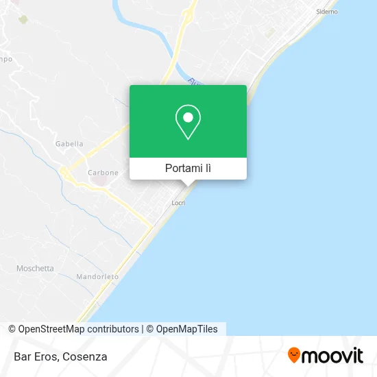 Mappa Bar Eros