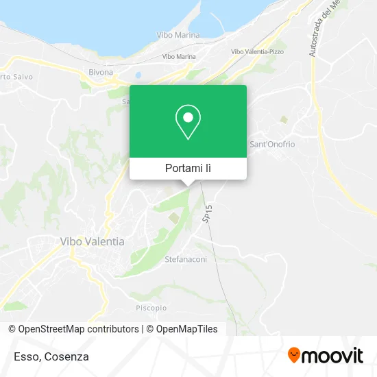 Mappa Esso
