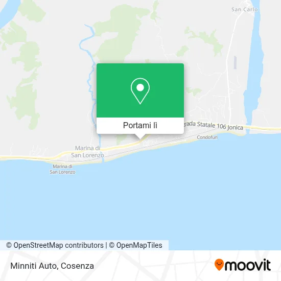 Mappa Minniti Auto