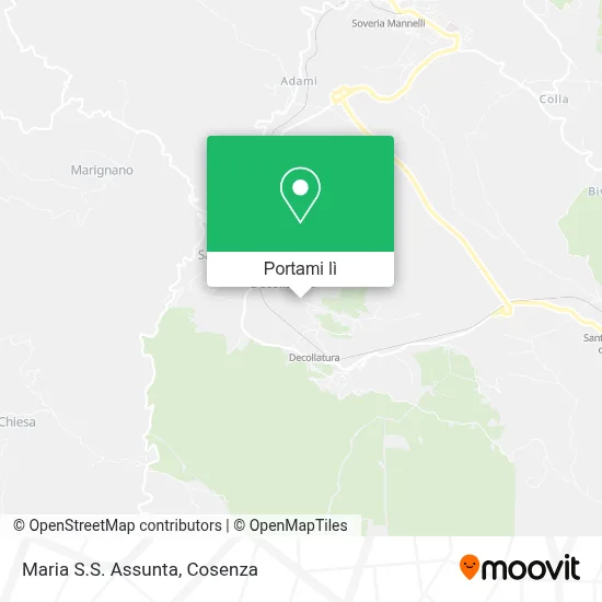 Mappa Maria S.S. Assunta