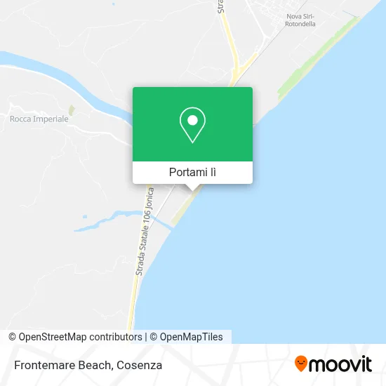 Mappa Frontemare Beach