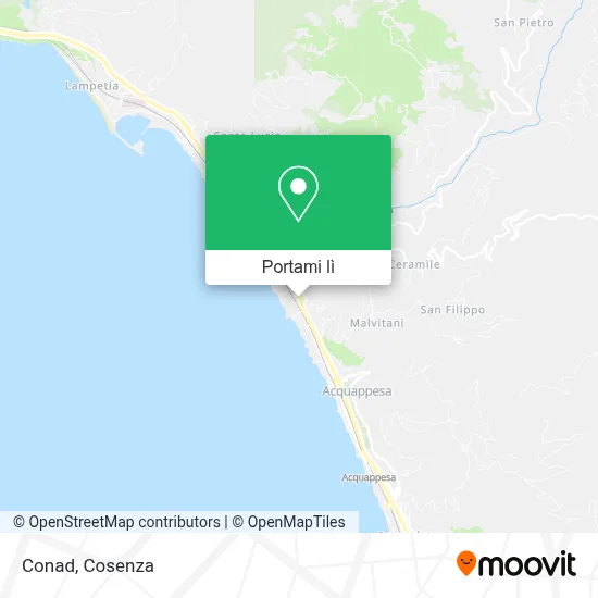 Mappa Conad