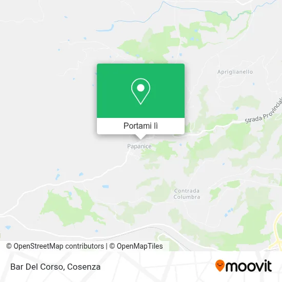 Mappa Bar Del Corso
