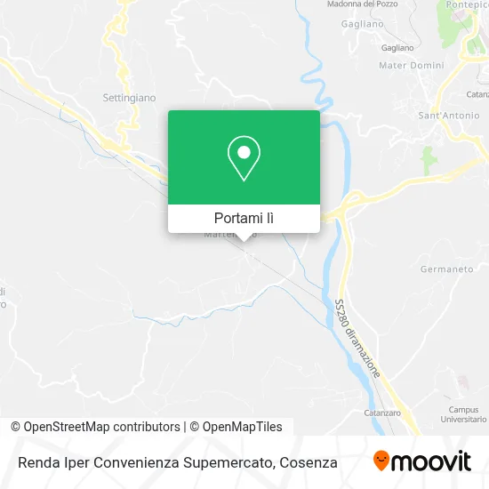 Mappa Renda Iper Convenienza Supemercato