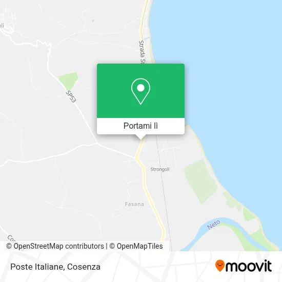 Mappa Poste Italiane