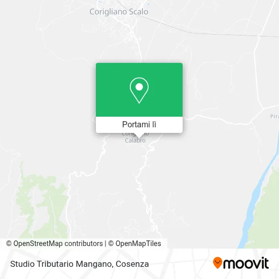 Mappa Studio Tributario Mangano